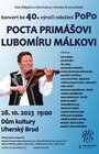 Koncert ke 40. výročí založení PoPo - Pocta primášovi Lubomíru Málkovi