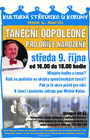 9. října od 16.00 * TANEČNÍ ODPOLEDNE PRO DŘÍVE NAROZENÉ