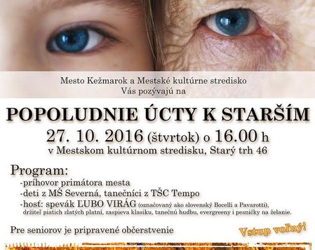Popoludnie úcty k starším 2016