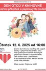 Den otců v knihovně - tvoření přáníček a papírových modelů