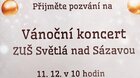 Vánoční koncert ZUŠ
