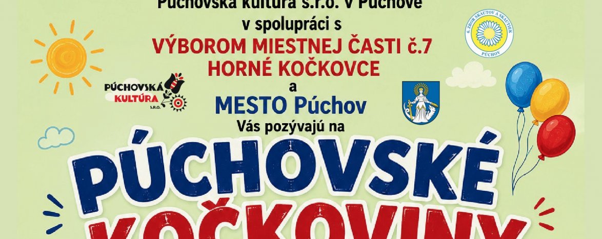 PÚCHOVSKÉ KOČKOVINY 2026