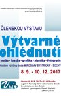 Výstava Sdružení výtvarných umělců moravsko-slovenského pomezí - "Výtvarné ohlédnutí"