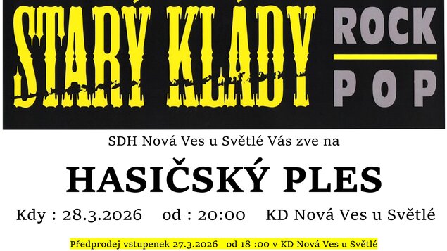 Hasičský ples - Nová Ves u Světlé 