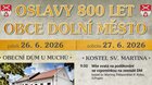 Oslavy 800 let obce Dolní Město
