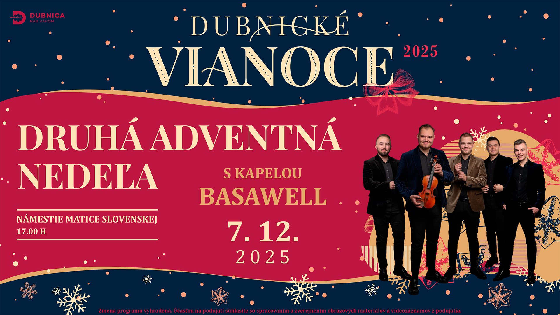 Druhá adventná nedeľa s kapelu Basawell