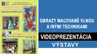 Obrazy maľované vlnou a inými technikami