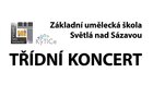 třídní koncert