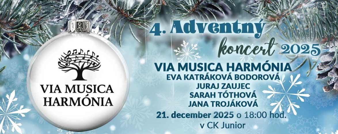 VIA MUSICA HARMÓNIA - 4. Adventný koncert