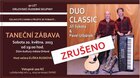 30 let orlovské hudební skupiny  DUO CLASSIC - ZRUŠENO