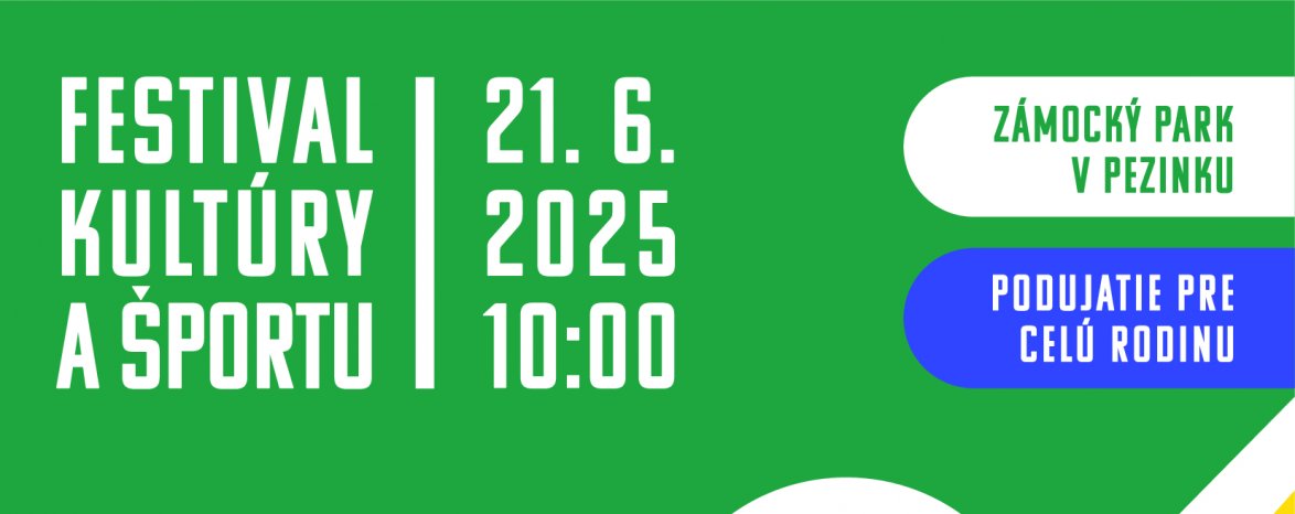 FESTIVAL KULTÚRY A ŠPORTU