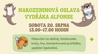 Narozeninová oslava vydřáka Alfonse