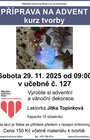 Příprava na advent - kurz tvorby 