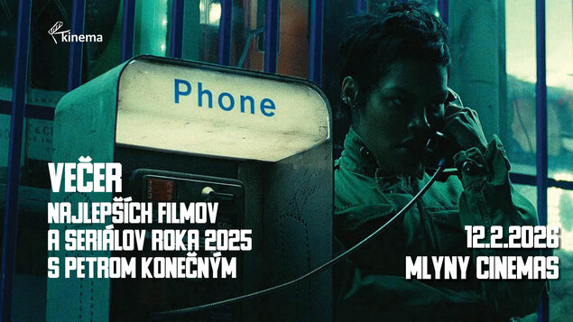 Filmový večer s Petrom Konečným - Večer najlepších filmov a seriálov roka 2025 