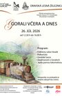 Gorali včera a dnes