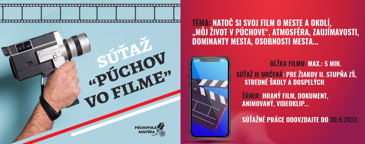 „PÚCHOV VO FILME“ - súťaž