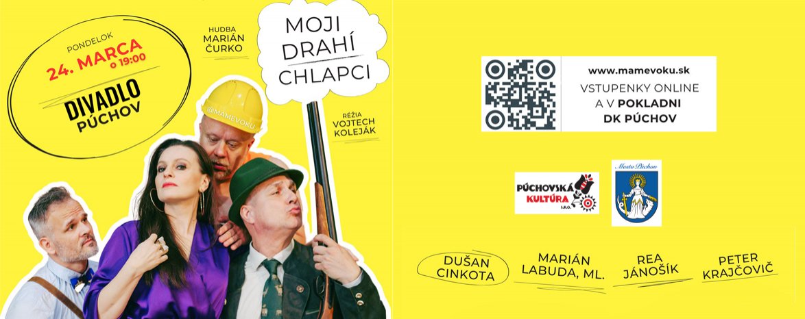 MOJI DRAHÍ CHLAPCI