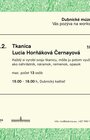 Workshop - Tkanica Lucia Horňáková Černayová