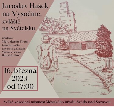 Jaroslav Hašek na Vysočině, zvláště na Světelsku