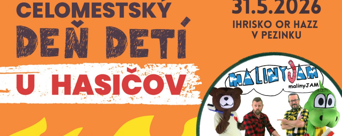 CELOMESTSKÝ DEŇ DETÍ U HASIČOV 2026