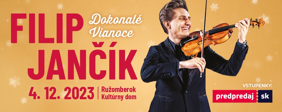 FILIP JANČÍK: VIANOČNÉ TURNÉ 2023