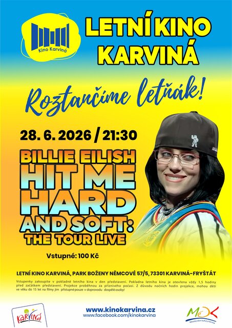 Billie Eilish - Hit Me Hard and Soft: The Tour - LETNÍ KINO ZAHAJUJE SEZÓNU