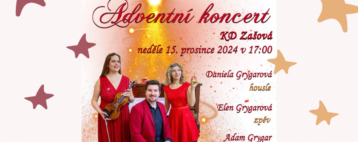 Adventní koncert pro zpěv, klavír a housle 