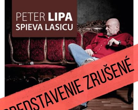 LIPA spieva LASICU - Predstavenie zrušené