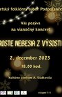 Vianočný koncert - DFS Podpoľanček