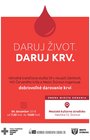 DARUJ ŽIVOT. DARUJ KRV. 04.12.2018