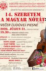 14. Szeretem a magyar nótát – Večer ľudovej piesne