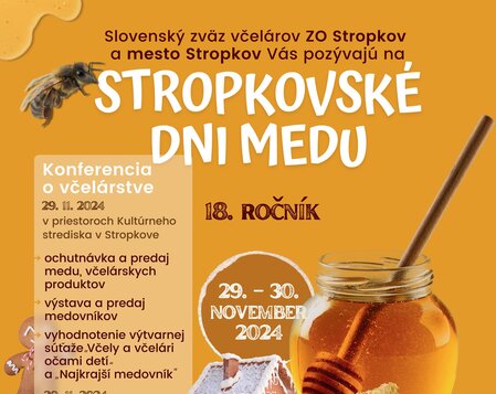 18. ročník Stropkovských dní medu