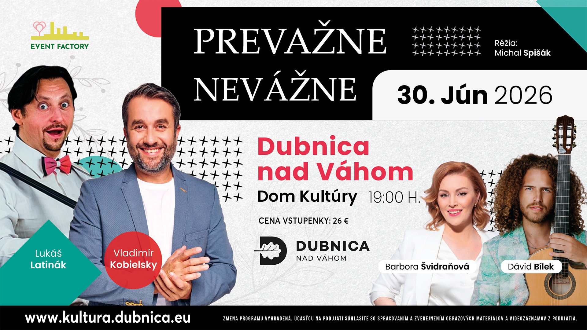 PREVAŽNE NEVÁŽNE -  zábavná show
