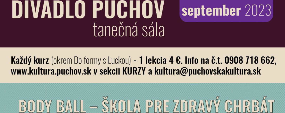 KURZY - september 2023