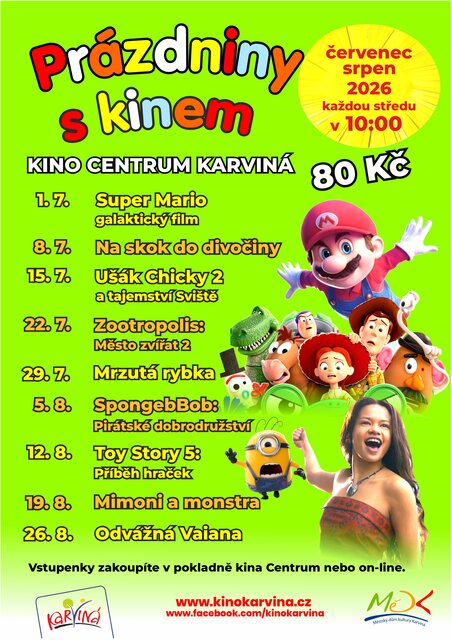 Super Mario galaktický film - PRÁZDNINY S KINEM