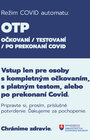 COVID Semafor pre kultúrne podujatia OZNAM! od 08.11.2021
