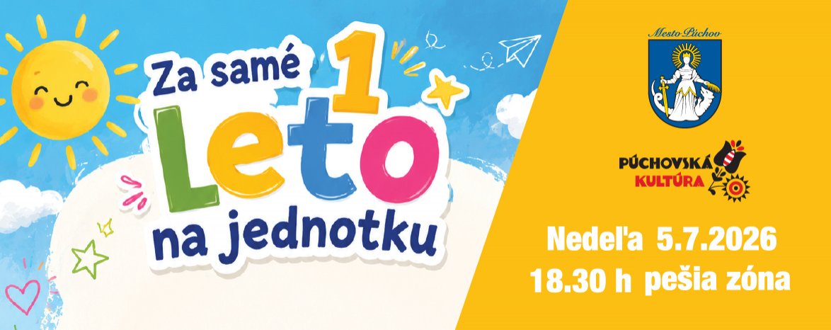 ZA SAMÉ JEDNOTKY LETO NA JEDNOTKU 2026