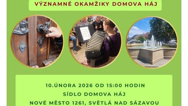 Významné okamžiky Domova Háj