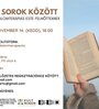 ÉLET A SOROK KÖZÖTT