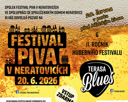 TERASA BLUES &  FESTIVAL PIVA V NERATOVICÍCH 