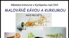 Malování kurkumou a kávou