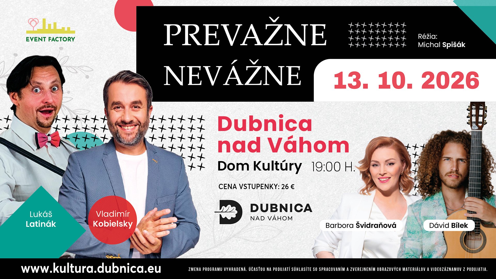 PREVAŽNE NEVÁŽNE -  zábavná show