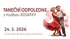 TANEČNÍ ODPOLEDNE s kapelou Kosatky
