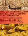 Kukurično slamenný hrací hrad