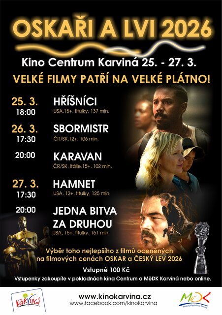 Hříšníci - OSKAŘI A LVI 2026