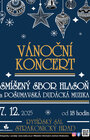 VÁNOČNÍ KONCERT - Smíšený sbor Hlasoň a Pošumavská dudácká muzika / 2025