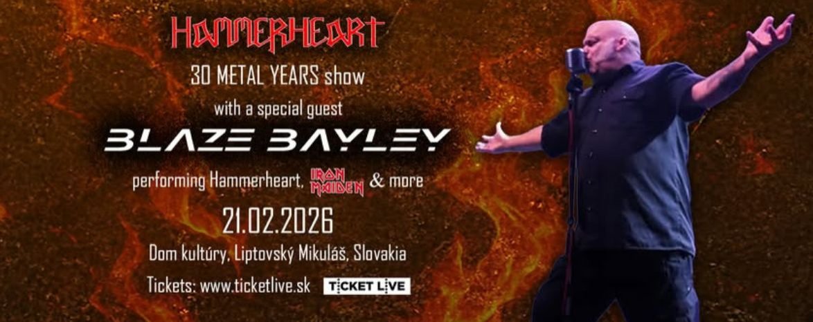 BLAZE BAYLEY & HAMMERHEART - "30 METAL YEARS" 