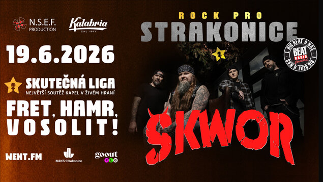 Rock pro Strakonice - ŠKWOR 2026