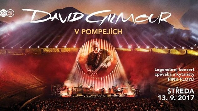 David Gilmour v Pompejích