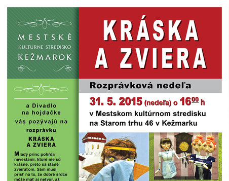 Kráska a zviera - divadlo 